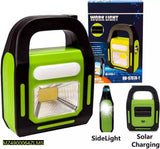 Hurry Bolt 3-in-1 Rechargeable Led Torch Work Light With Solar Charging Feature
