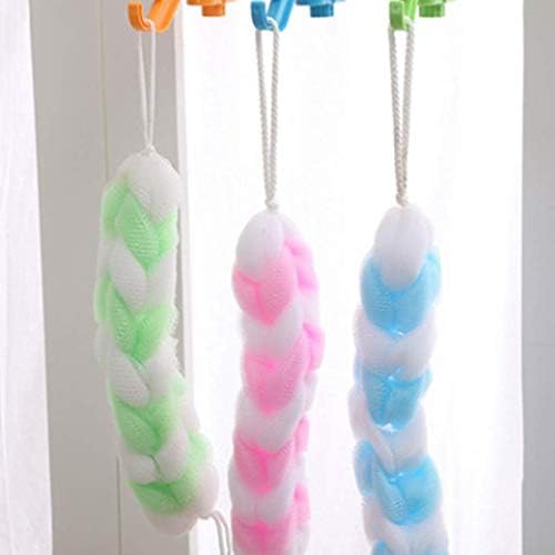Multi-Color Long Bath Shower MESH Foam Sponge Body Loofa  Belt