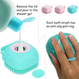 Silicon Soap Dispensing Soft Bath Shower Body Brush  ( Random Colors Will Be Sent )