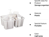 Imperial 3-Compartment Medium Size Plastic Storage Basket ( Random Colors Will Be Sent )