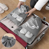 Travel Shoes Storage Non-Woven Safe Cover With Clear Window