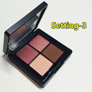 Dolorfan Mini Pocket 4-Colors Eye-Shadow Palette Kit