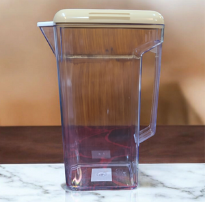 Maxware Sleek 1.8-Litres Plastic Transparent Air-Tight Water Jug