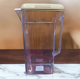 Maxware Sleek 1.8-Litres Plastic Transparent Air-Tight Water Jug