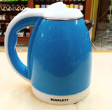 Scarlet Stainless Steel 1.5-Litre 600-watts Multi-Purpose Electric Kettle ( Random Colors Will Be Sent)