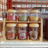 Brite Spice Line Masala Stand Rack With Spoons ( Random Colors Will Be Sent)