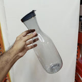 Choice Transparent Plastic 1.7-Litre Pet Kitchen Multi-Purpose Oil & Water Bottle ( Random Colors Will Be Sent )