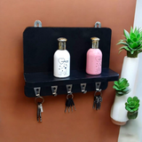 Wooden Wall-Mount Home Decor Keys Organizer