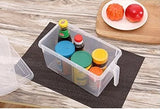 Imperial Pull-Out Handle Fridge & Multi-Purpose Storage Box With Lid ( Random Colors Will Be Sent )