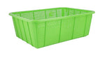 Appollo Medium Size Plastic Storage Rainbow Basket ( Random Colors )