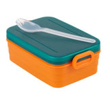 Appollo Kids Bunny School Plastic Tiffin & Lunch-Box With Spoon ( Random Colors Will Be Sent )