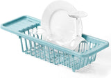 Plastic Sink Side Drain Basket ( Random Colors Will Be Sent)