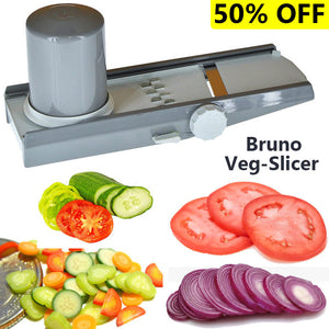 Bruno The Perfect Kitchen Master Vegetable Slicer Stainless Steel Super Sharp Blades