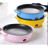 Non-Stick Small 22cm 450-Watts Portable Size Electric Hot Tawa Baking Pan For Cooking