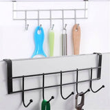 5-Hook Over Cabinet Drawer Metal Hanger