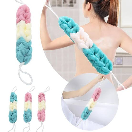Multi-Color Long Bath Shower MESH Foam Sponge Body Loofa  Belt