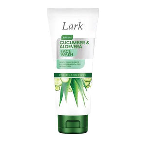Lark Cucumber & Aloevera For All Skin Types 100ml Face Wash Facial Foam
