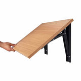 Foldable Wall-Mount Laminated Wooden Multi-Purpose Table ( 32 X 20 inches)