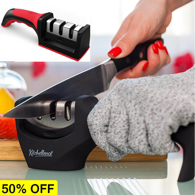 3-Stage Ceramic Heavy Duty Knife Sharpener