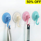 Pack Of 4pcs Heavy-Duty Vacuum Suction Hooks ( Sticks On Tiles, Marbles, Glass Only )