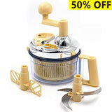 Quick Multi-Purpose Manual Master Vegetables Chopper ( Random Color Will Be Sent )