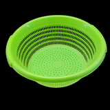 Appollo Vegetable and Fruit Medium Size Drain Plastic Basket (Random Colors Will be sent)