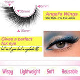 3D False Eyelashes Let Your Eyes With Eyelashes and Beautiful Multiple Sizes Available