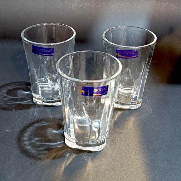 Delisoga Y5974-2 Pack Of 6pcs 280ml Glass Tumbler Set