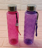 Diamond 500ml Transparent Plastic Water Bottle ( Random Colors )