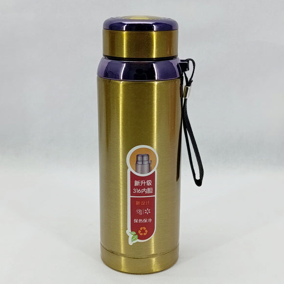 Sports Stainless Steel 1-Litre Water Bottle Hot & Cool