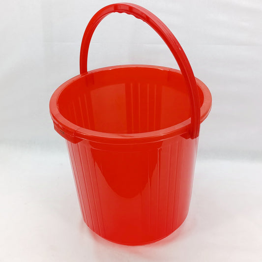 Toyo Transparent 37L Plastic Bathing Balti Bucket ( Random Colors Will Be Sent )