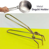 Buy One Get One Free Multi-Purpose Metal Pot Holder With Degchi Holding Stand Steamer Ring FREE