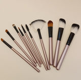 Pack Of 10pcs Makeup Nylon Brush Set