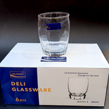 Delisoga JS3101-3 Pack Of 6pcs 280ml Glass Tumbler Set