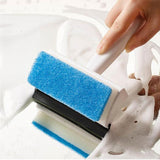 Mini 2-in-1 Glass & Car Cleaning Wiper With Foam Sponge (Random Colors Will be sent)