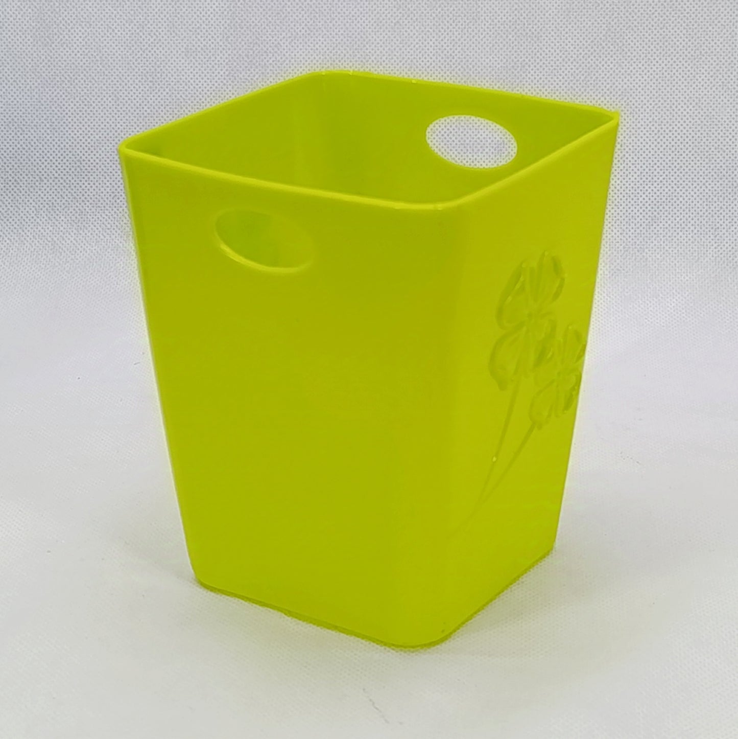 Omega Medium-Size Plastic Square Shape Storage Basket ( Random Colors Will Be Sent )