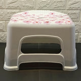 Lavenna Printed Plastic Stool New Design (Multiple Colours Will be Sent)