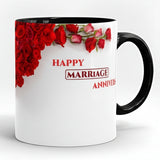 Happy Anniversary Printed High Quality Premium Ceramic 250ml Mug