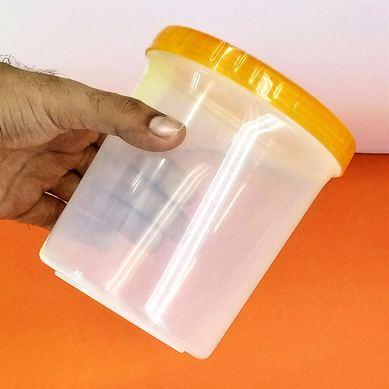 Appollo 900ml Small Size Smart Plastic Jar ( Random Colors Will Be Sent)
