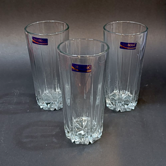 Delisoga Y5589-2 Pack Of 6pcs 310ml Glass Tumbler Set