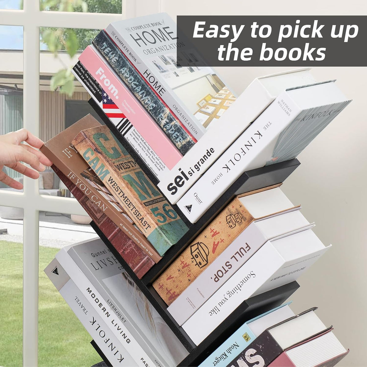 Tree Shape Home Decor Book Rack