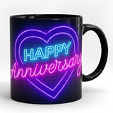 Happy Anniversary Printed High Quality Premium Ceramic 250ml Mug