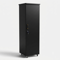 Movable Wheels Storage Cupboard Almirah With Removable Adjustable Shelves & Hanging Rod