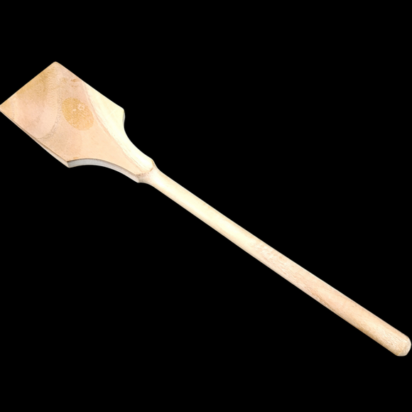 Wooden Spatula Flat Shape Medium Size