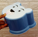 Charlie Printed Extra-Small Size Kids' Character Plastic Baby Stool ( Random Colors Will Be Sent )