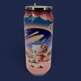 Stainless Steel 500ml Water Bottle (Random Characters Will be Sent)