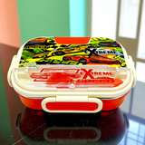 Pro Stainless Steel Insulated 2 Grid Lunch Box (Random Characters Will be Sent)