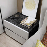 Sticky Self-Adhesive Marble Black Design Sheet Roll Sticker Paper ( 60cm X 2-Metre Size )