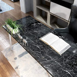 Sticky Self-Adhesive Marble Black Design Sheet Roll Sticker Paper ( 60cm X 2-Metre Size )