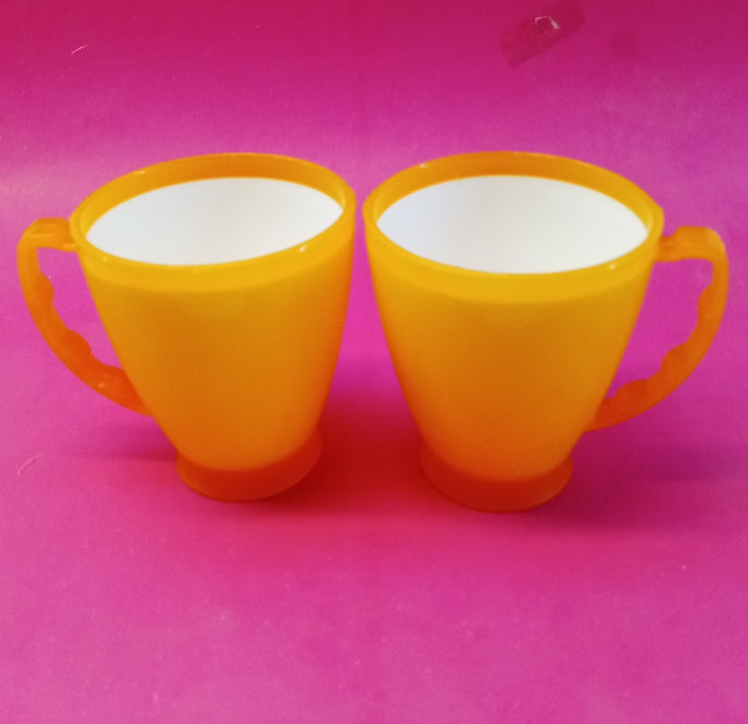 Pack Of 2pcs Capital 350ml Plastic Mug